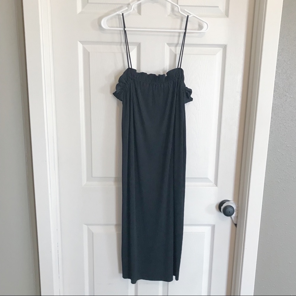 H&M Slinky Dress black size medium